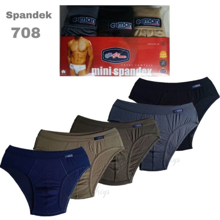 Celana dalam GT Man Mini Spandex 708 Termurah! GT Man Original!