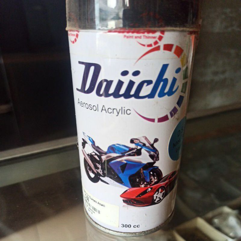 

Daiichi Aerosol Acrylic cat spray metalik blue legron 300c