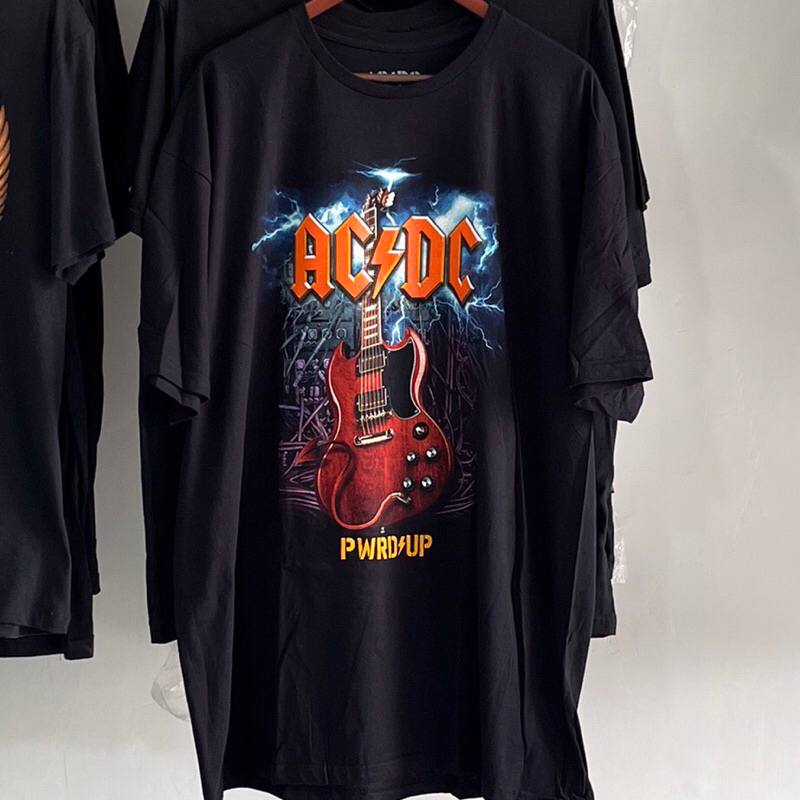 KAOS BAND OFFICIAL AC/DC - GUITAR EU TOUR 2024 (ORIGINAL MERCHANDISE)