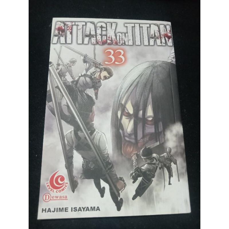 komik attack on Titan vol 33