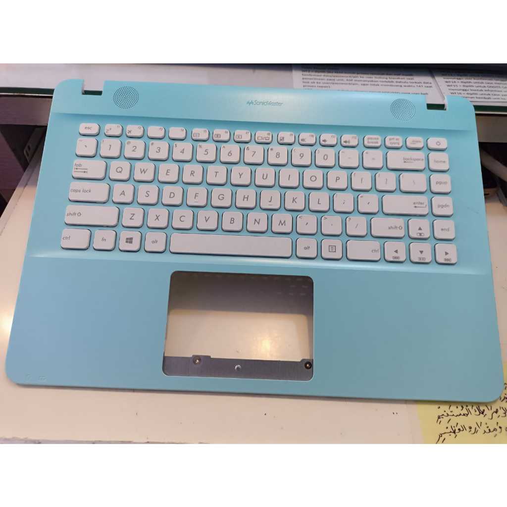 FRAME KB ASUS X441UA-IE BLUE - ORIGINAL GARANSI
