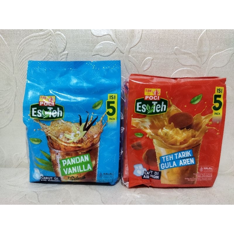 

ESTEH POCI PANDAN VANILLA SELASIH ISI 5 SACHET / ESTEH POCI TEH TARIK ISI 5 SACHET / ESTEH POCI / TEH POCI / ESTEH POSCI PANDAN VANILLA SELASIH / TEH POCI