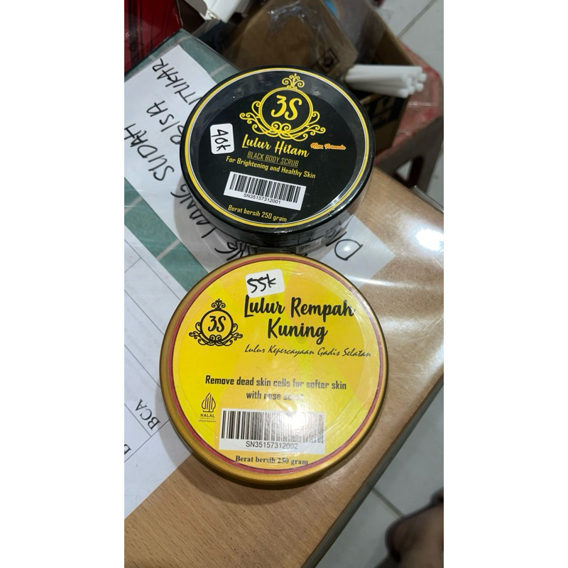 3s lulur hitam / lulur rempah