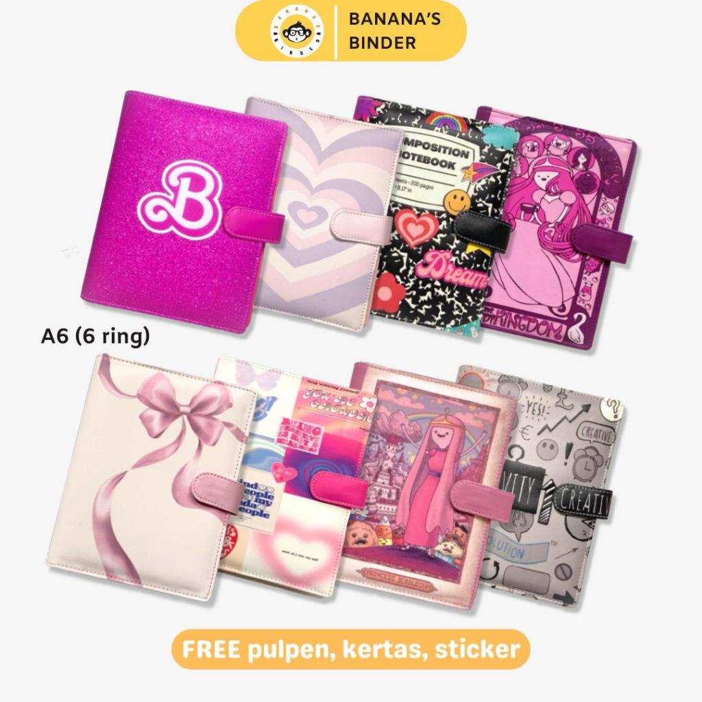 

Binder/Paket Nabung Gambar Printing A6 6ring FREE PULPEN