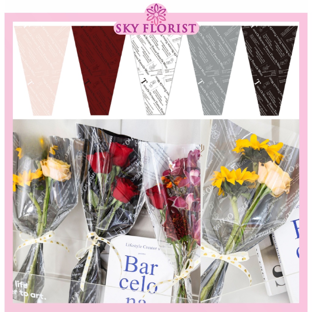 

Single Rose Buket 1 Tangkai Bunga Mawar Wrapping Flower Rose Packing Selves SF24