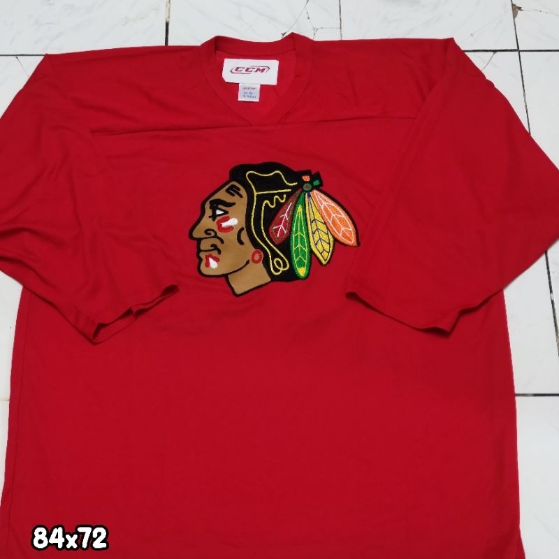 Jersey Hockey Reebok Chicago Black Hawk Original