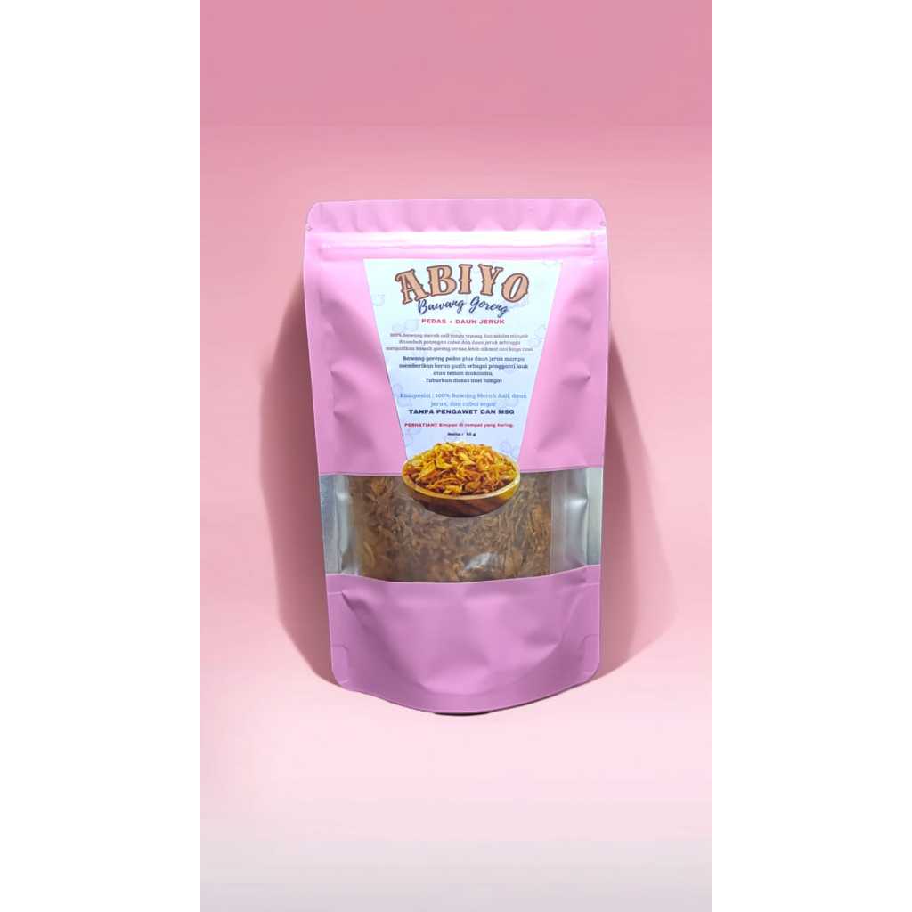 

BAWANG GORENG DAUN JERUK PEDAS ASLI PROBOLINGGO