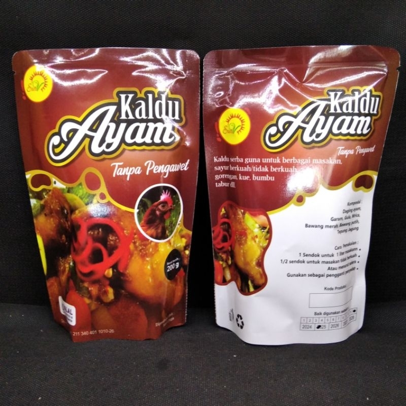 

Kaldu Ayam Sun-V 200gr | Pengganti Vetsin