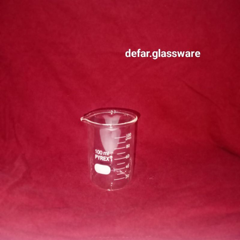 Beaker glass 100 ml pyrex