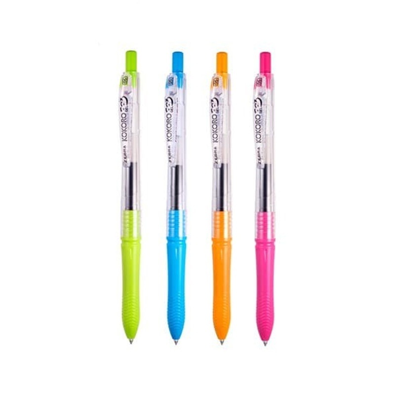 

ZEBRA KOKORO SWEET BOLPEN (TINTA HITAM) - 100% ORI - TOKO BUKU URANUS NGAGEL SURABAYA