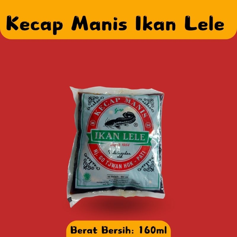 

Kecap Manis Cap Ikan Lele Refill 160ml