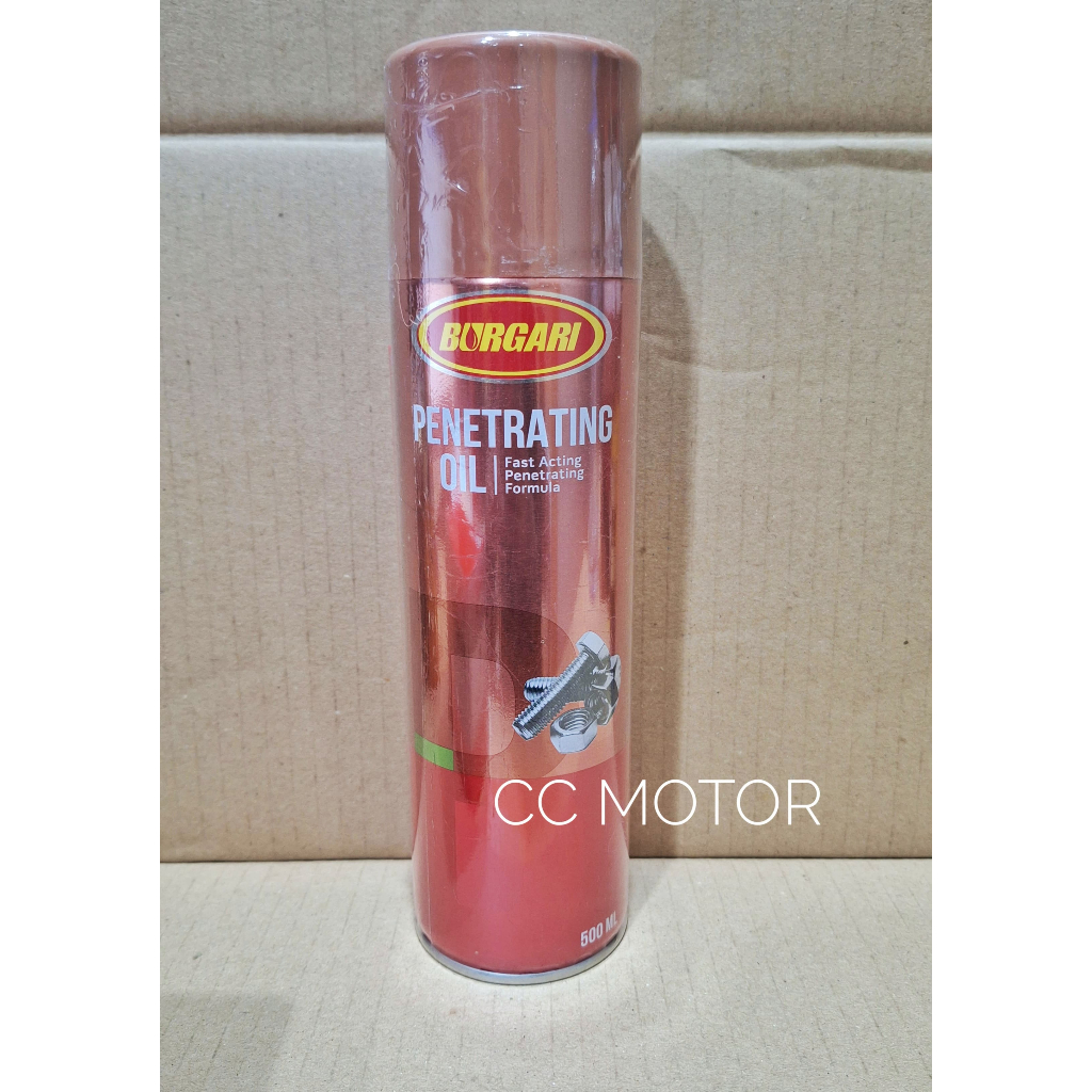 Burgari Penetrating OIL  500ML / Cairan Pembersih Anti Karat / Penetrating oil WD 500ML