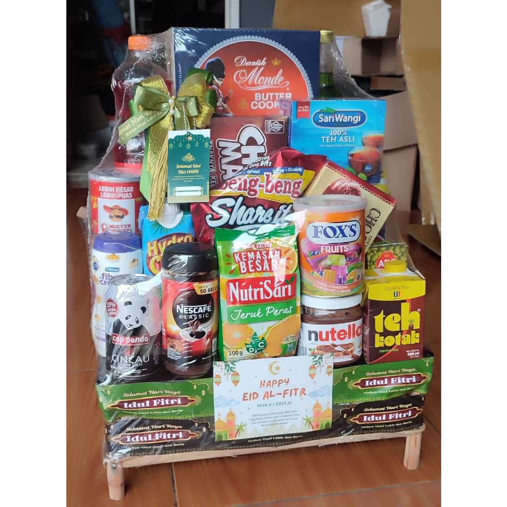 

Parcel Lebaran Paket B.1.18, Hampers Idul Fitri free kartu ucapan