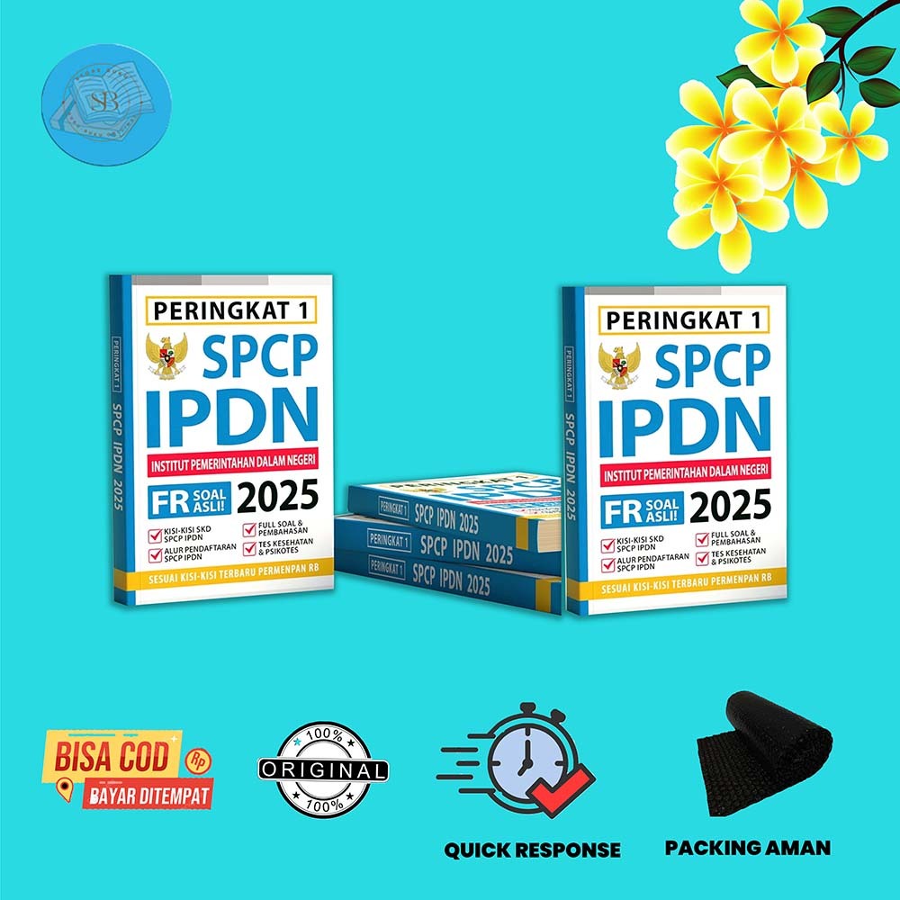 BUKU SPCP IPDN 2025 - BUKU KEDINASAN IPDN 2025 - SOAL UJIAN IPDN 2025 - BUKU LOLOS IPDN 2025