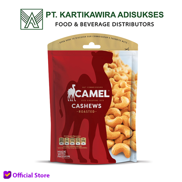 

Camel Roasted Cashew 135gram