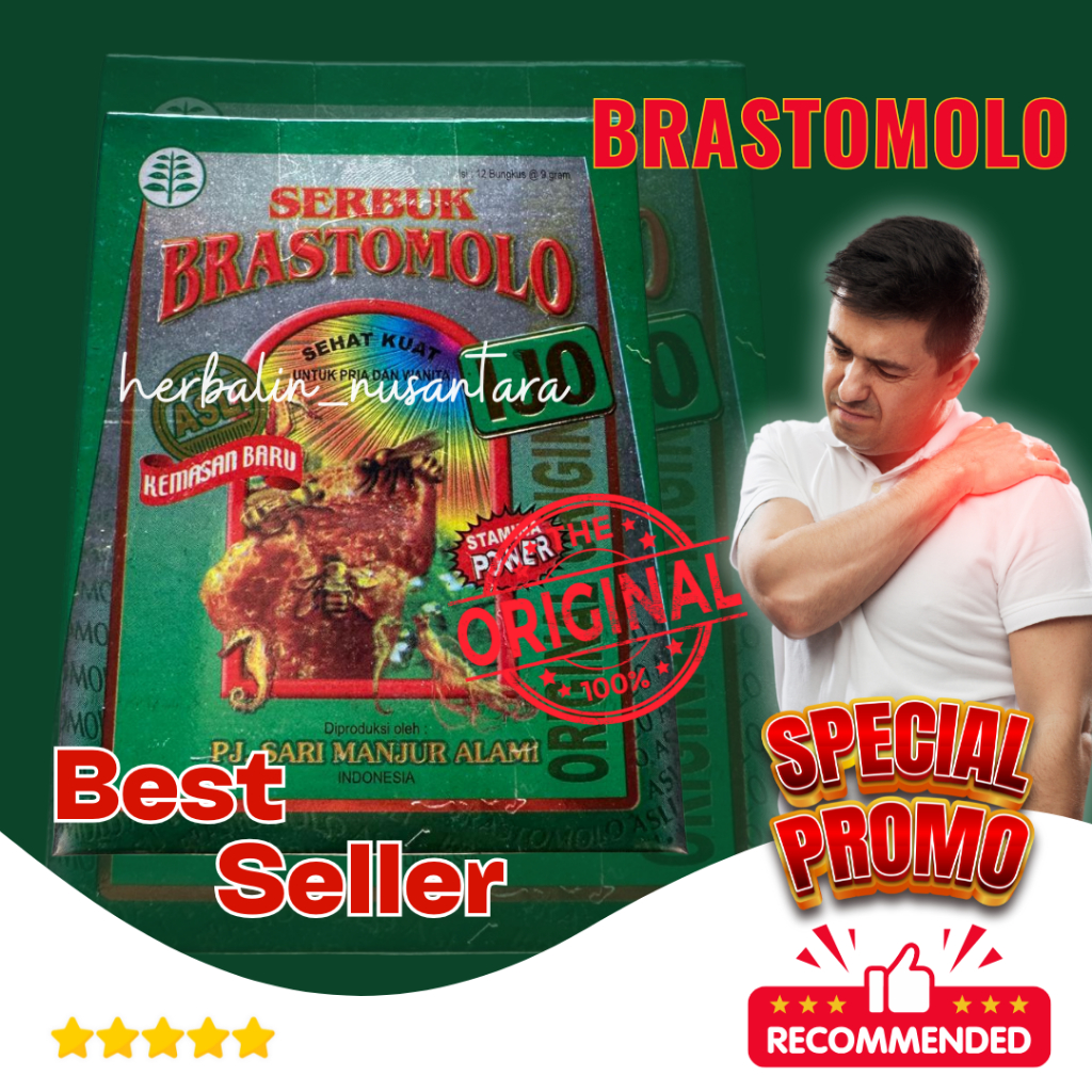 

Brastomolo Serbuk Sehat Badan Original Isi 12 Saset Asli Berkhasiat Ampuh Asli