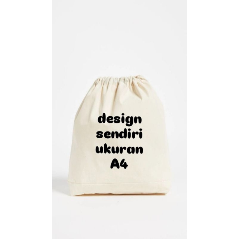 Tas Serut Murah/Tas serut sekolah/Tas Serut Custom