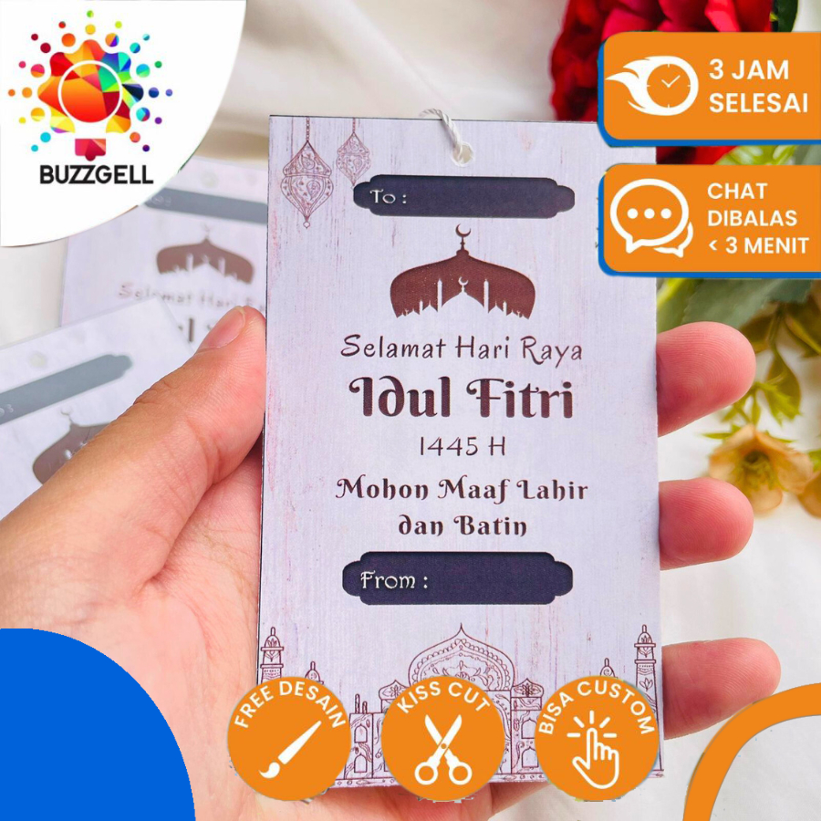 

Hang tag lebaran hang tag idul fitri hang tag ramadhan label tag parcel gantungan hampers