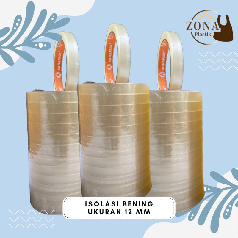 

Isolasi Lakban Bening 12MM