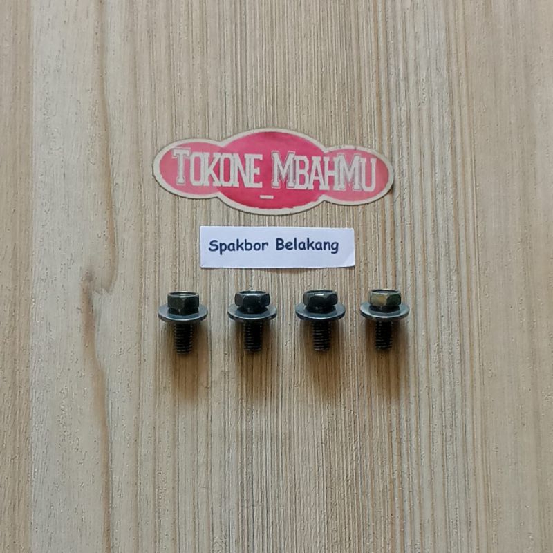 Baut Cover Body Bodi Spakbor Belakang Honda Supra X 125 Batman Karbu Karburator