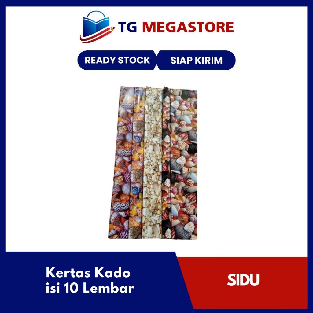 

Kertas Kado SIDU isi 10 lembar