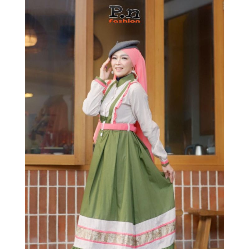 (COD) Gamis Pn Ameena by Pn Fashion