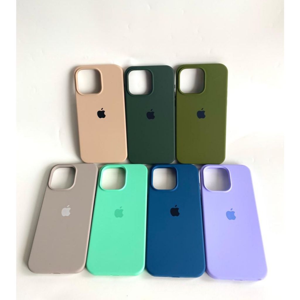 Silicon case premium iphone 11 - 12 pro max soft case warna terbaru mewah