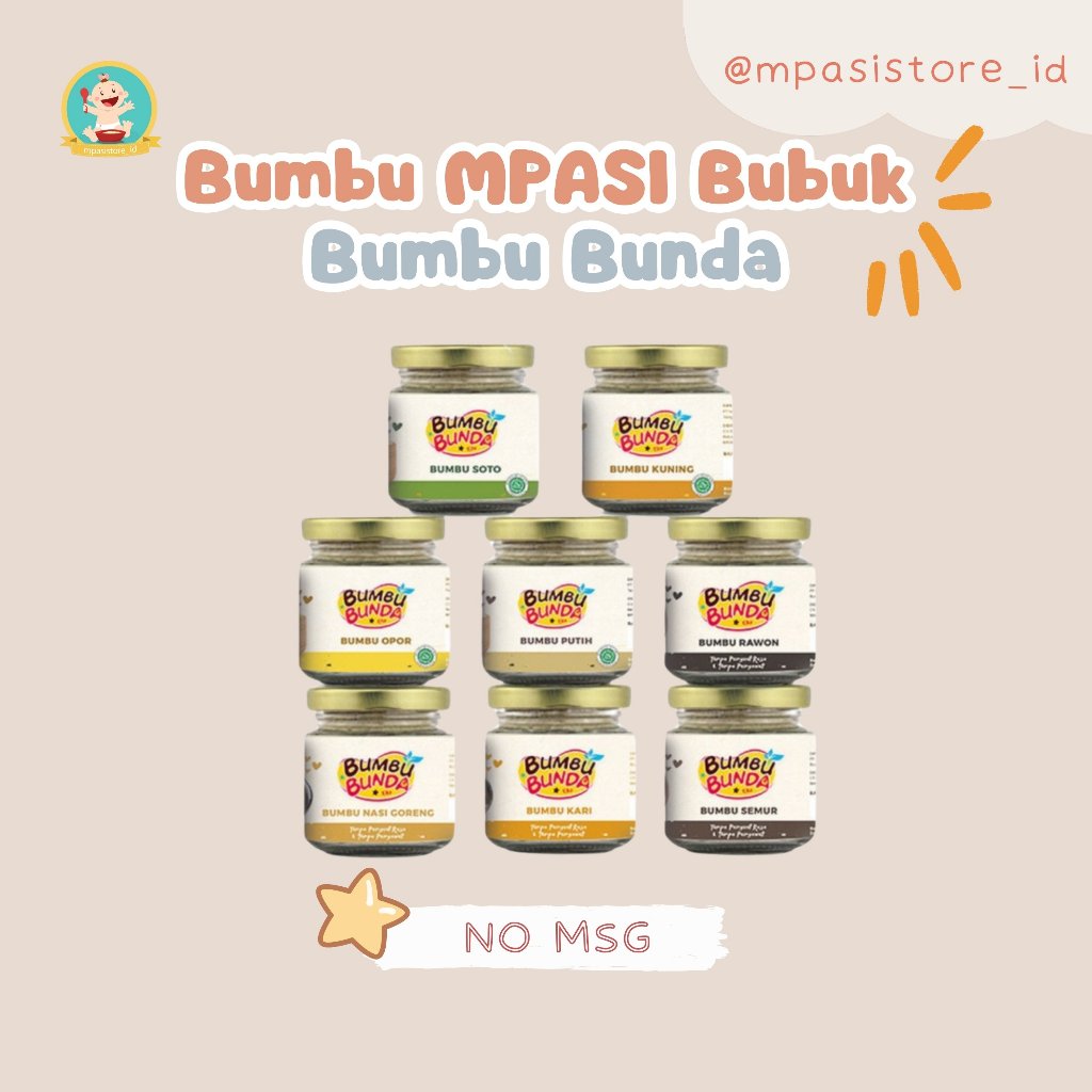 

Bumbu Mpasi Bubuk Bumbu Bunda