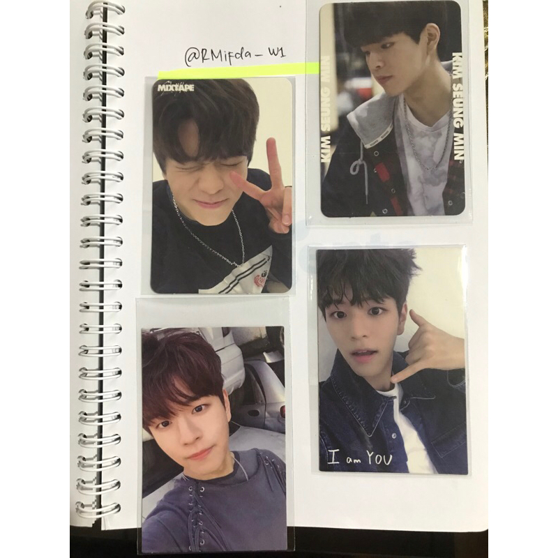 Photocard Seungmin Mixtape I am not i am you