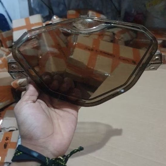 MIKA SPEDOMETER SUPRA X 125 FI INJEKSI 2014 HITAM SMOKE REYBEND