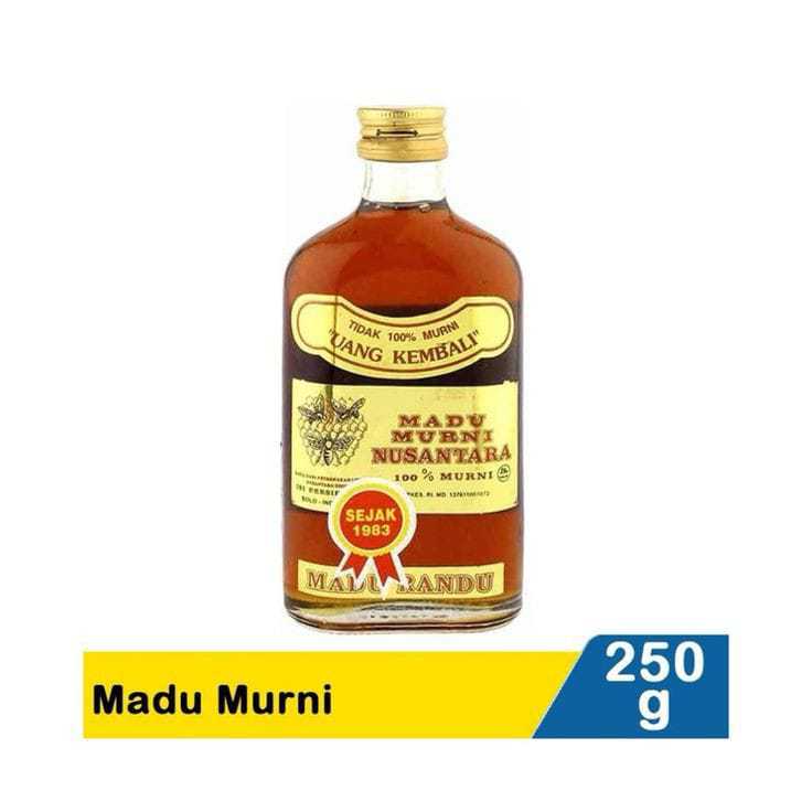 

Madu murni 250ml Nusantara TOP