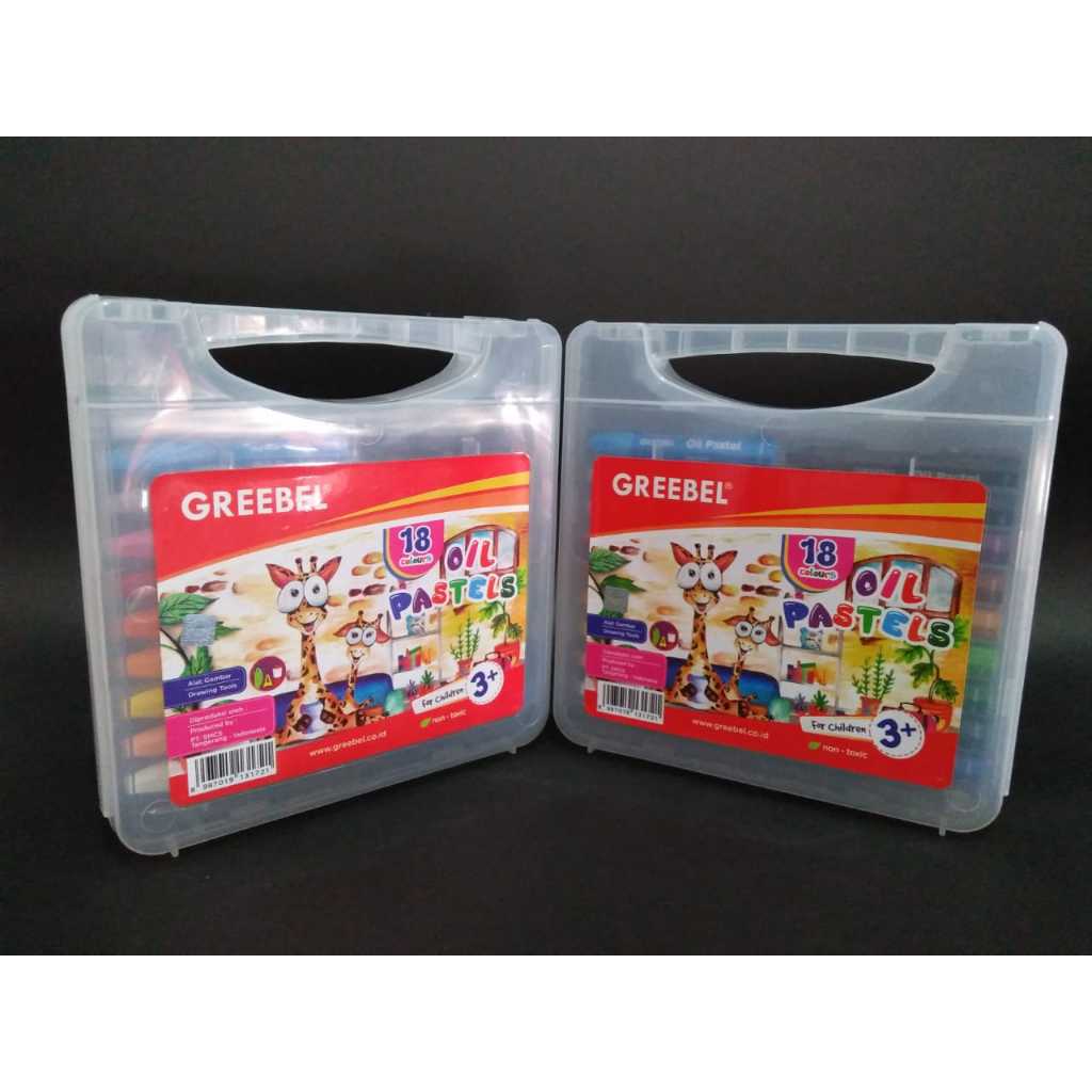

Crayon Oil Pastel Greebel 18 Warna