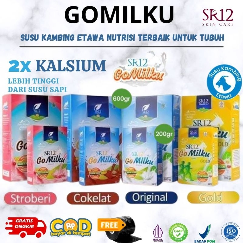

Susu Gomilku SR12 Susu Kambing Etawa Bubuk Kualitas Premium BPOM