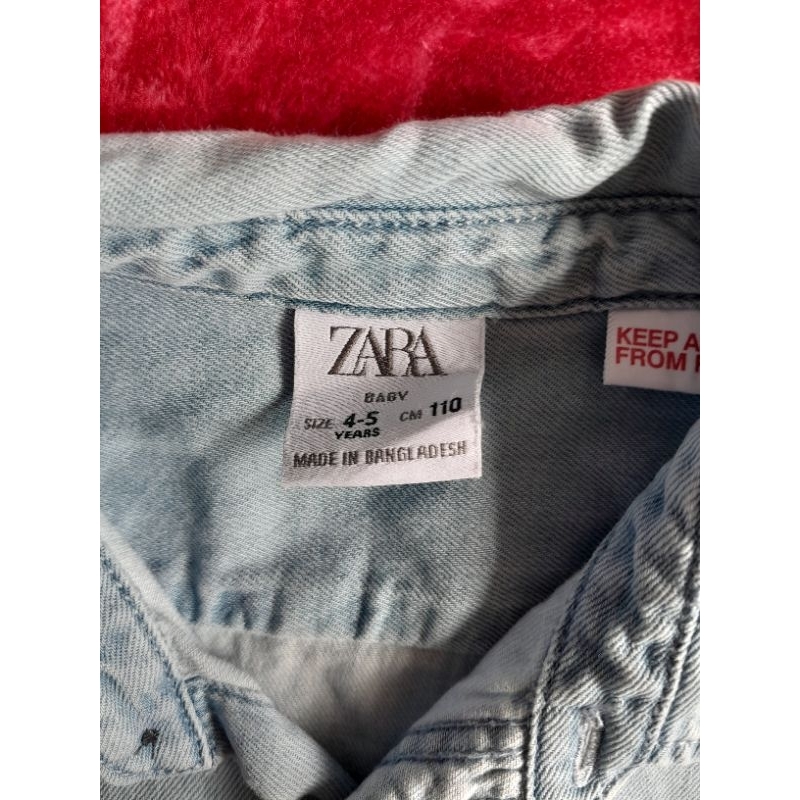 ZARA Baby Jeans Size 4-5 CM