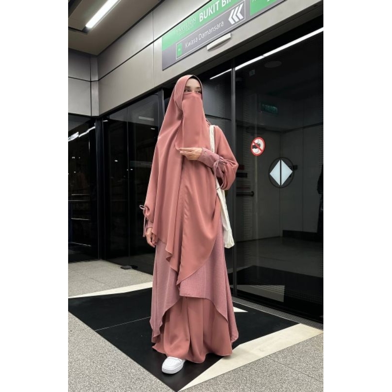 Set tunik rok Palma Linen