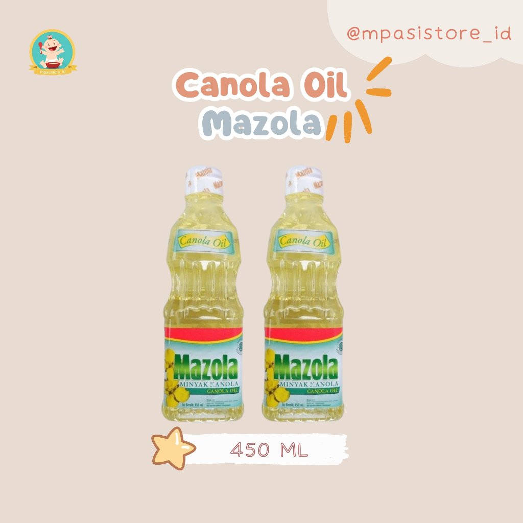 

Mazola Canola Oil Minyak Kanola untuk menumis Mpasi Usia 6 Bulan+