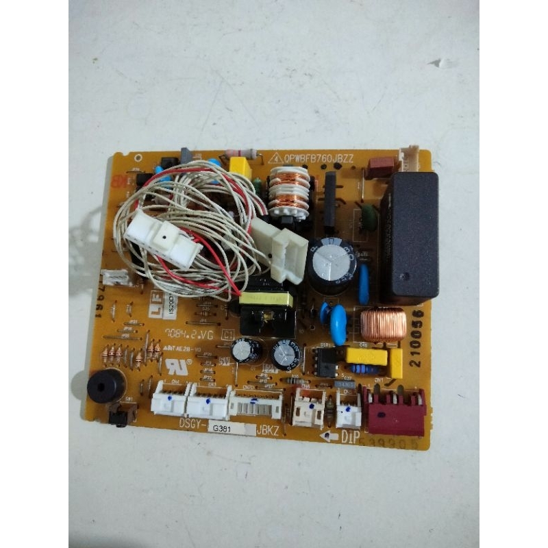 MODUL PCB AC SHARP INVERTER J-TECH QPWBFB760JBZZ UHY ORIGINAL