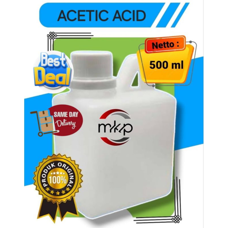 

Cuka / acetic ac1d repack 500 ml