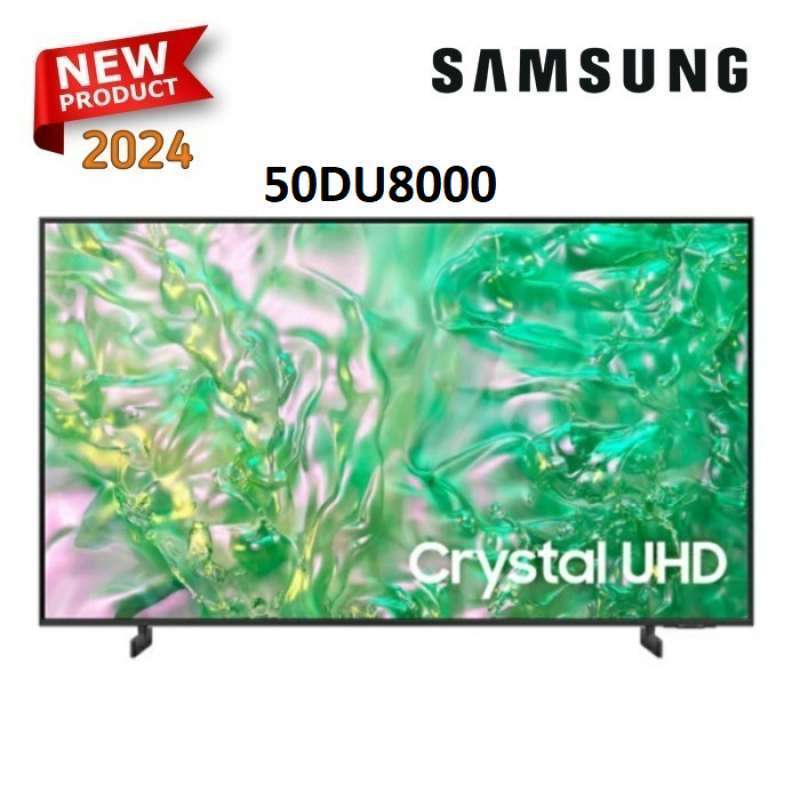 Samsung Smart TV 50" Crystal UHD 4K DU8000 4K Smart TV - UA50DU8000KXXD