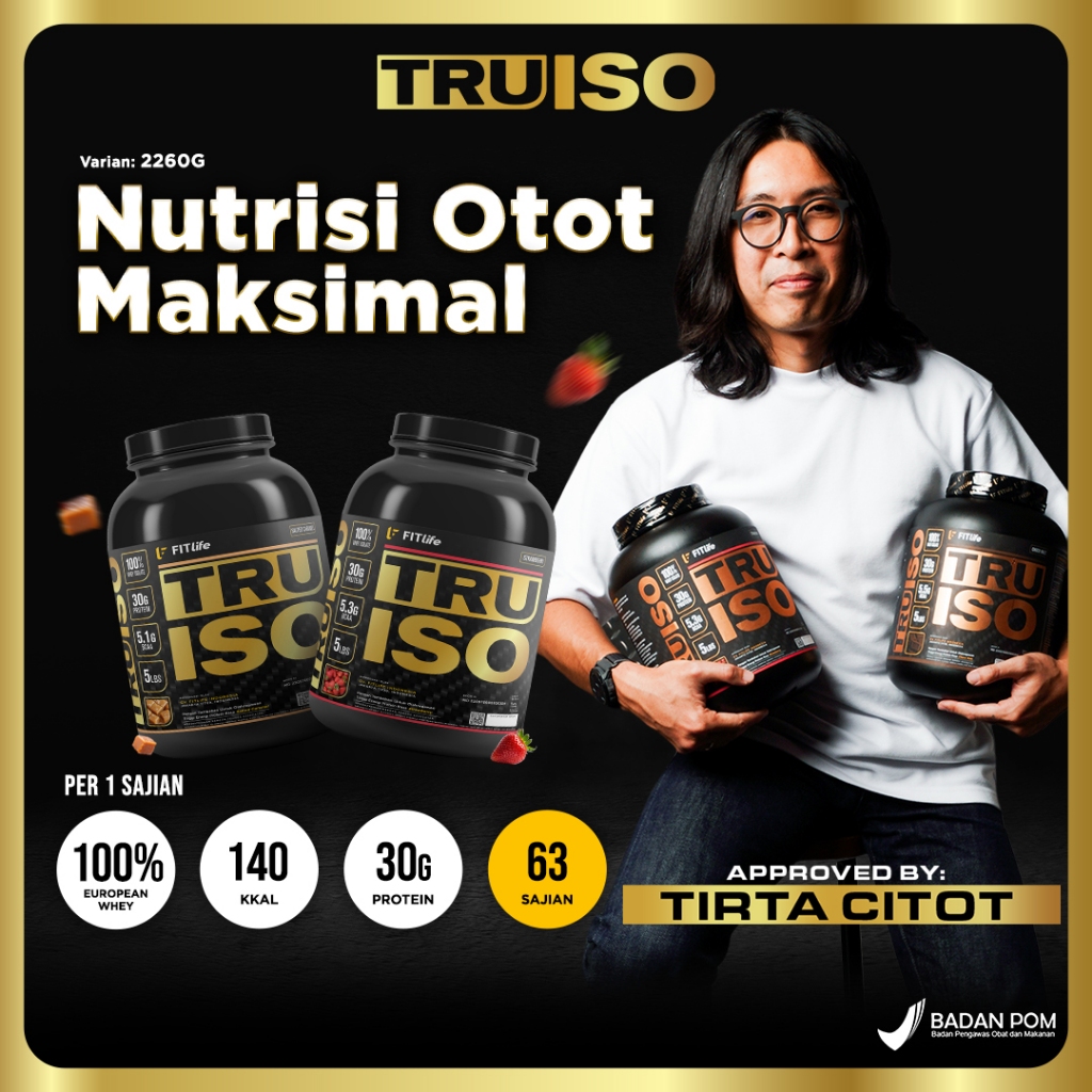 Fitlife Truiso 5 lbs 2,26 kg Whey Protein Isolate Tru Iso
