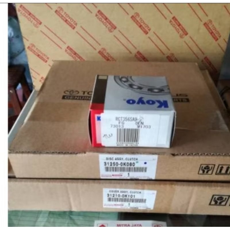 Kampas kopling set innova old bensin 2004-2015,hilux bensin,fortuner bensin -100% original toyota as