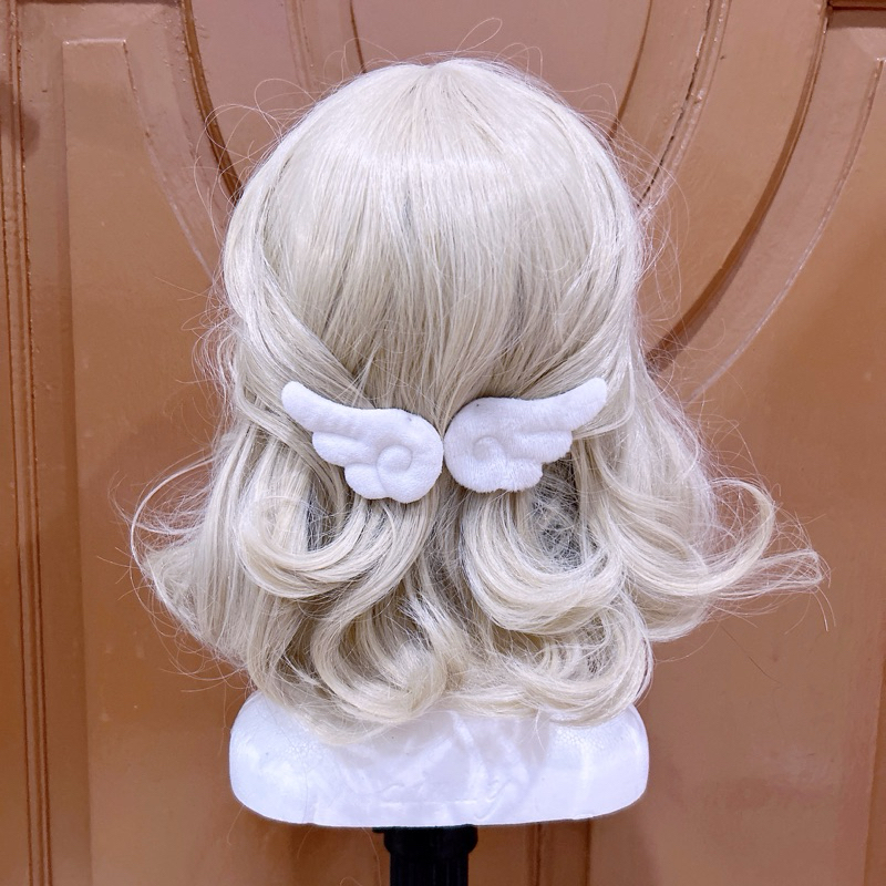 Cheri Midnight || Angel Wings hairclips || Lolita tenshi kaiwai jiraikei ryousangata subculture jira