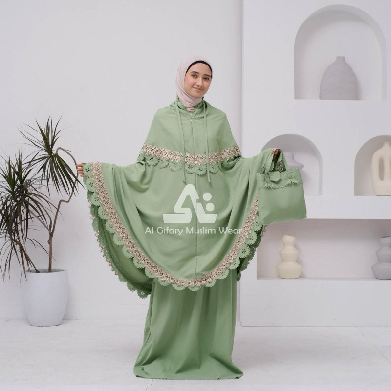 Mukena Dewasa LuserCut 2in1 ( Zenia )