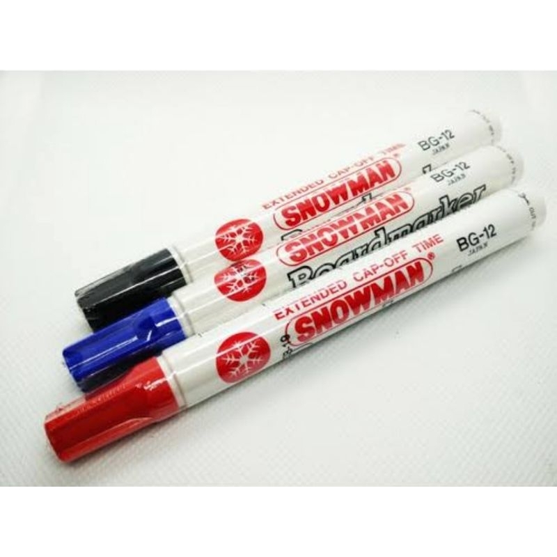 

SPIDOL SNOWMAN BOARDMARKER MERAH