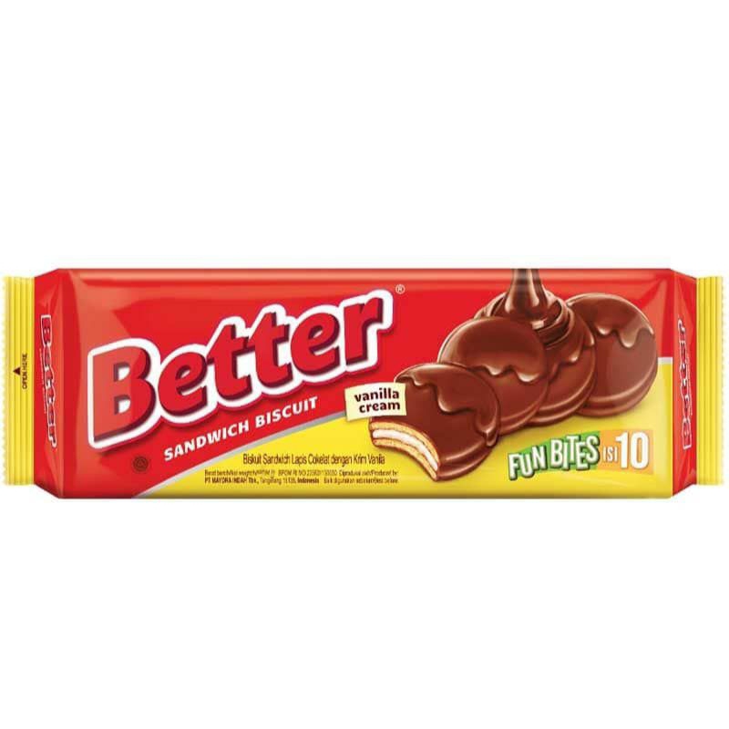 

Better Sandwich Biscuit Fun Bites Vanilla Cream 100 g