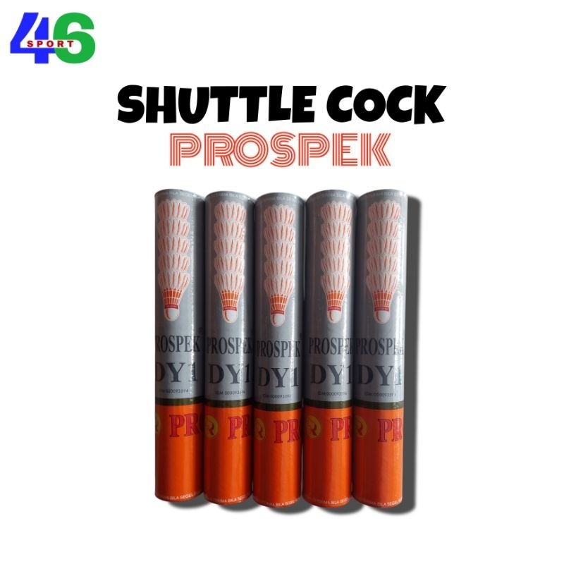 Shuttlecock Badminton PROSPEK ORANGE