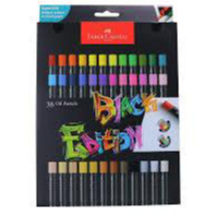 

Gramedia Batam - CRAYON FABER CASTELL OIL PASTEL 220036 36C BLACK EDITION