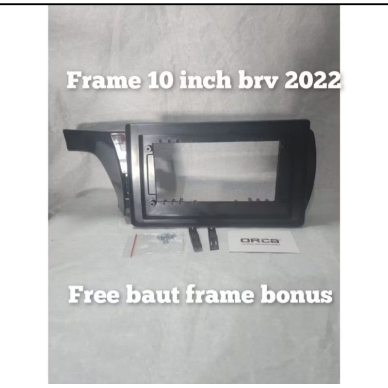 Frame head unit android 10 inch mobil honda brv wrv 2022