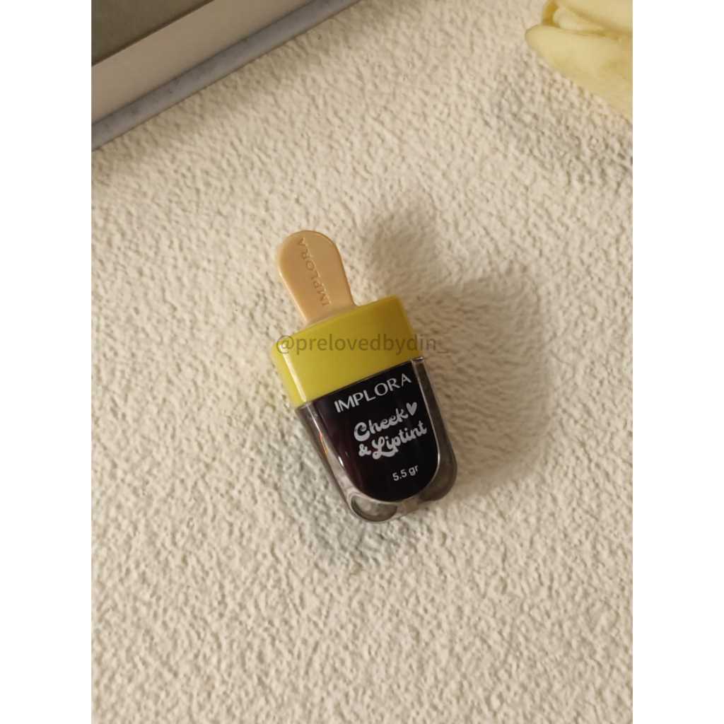 Implora Cheek and Lip tint shade Red Velvet [PRELOVED]