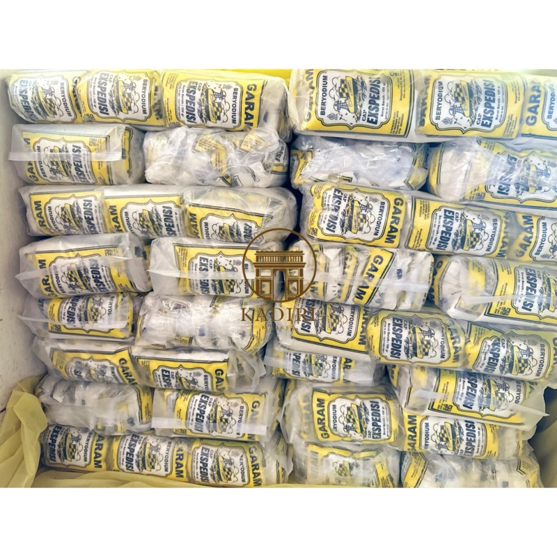 

(20 PCS) Garam Dapur Cap Kapal Ekpedisi 100gr Garam Halus 1bal Dapat 20 Biji Garam Halus Beryoudium Paket Hemat Garam Masak Isi 20pcs